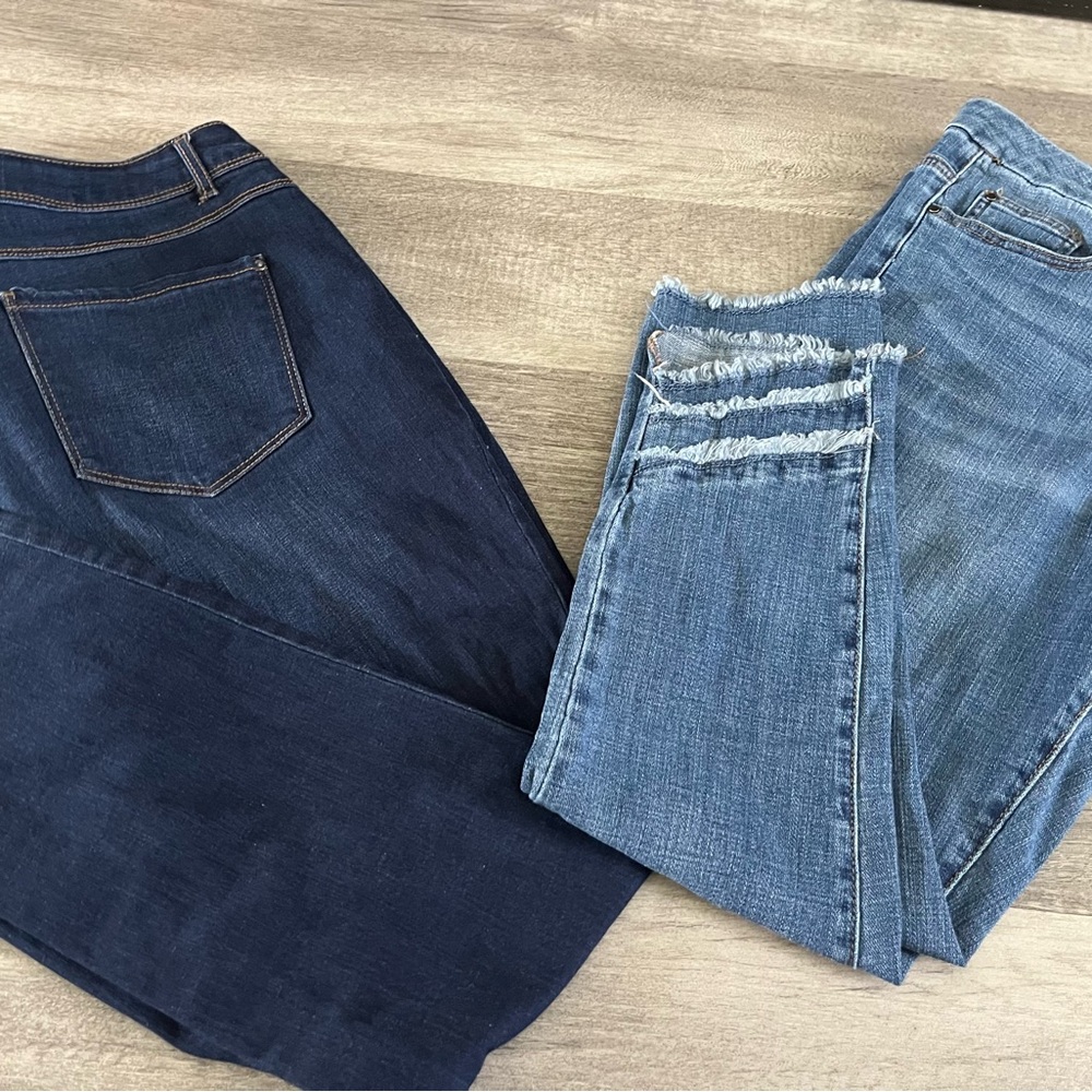 2 Stylish Blue Denim Jeans